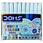 DOMS 10 SHADES WATER COLOUR PENS