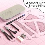 PENTONIC MATHEMATICAL INSTRUMENT BOX